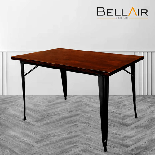 Mesa De Comedor Tolix Rectangular 120x80 By Bellair