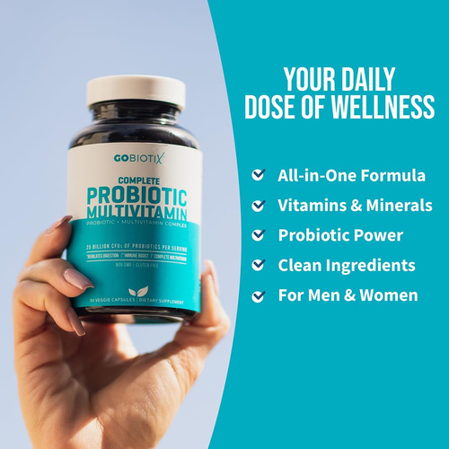 Gobiotix Multivitamínico Probióticos 90 Cápsulas