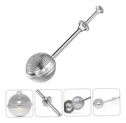 Filtro De Té, Cervecero Té, Bola Té Telescópica, Media Fuga