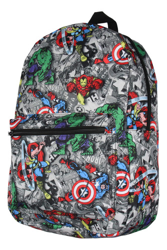 Marvel Avengers Thor Iron Man Capitán América Hulk Mochila D