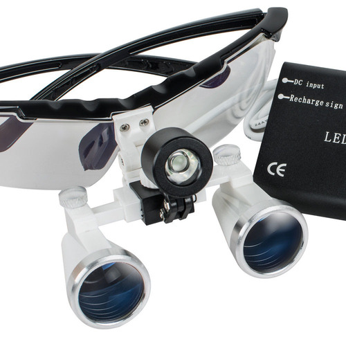 Gafas Lupa 3.5x420 Quirurgico Con Led
