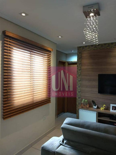 Cobertura Com 2 Dormitórios À Venda, 130 M² Por R$ 445.000,00 - Bangu - Santo André/sp - Co0954