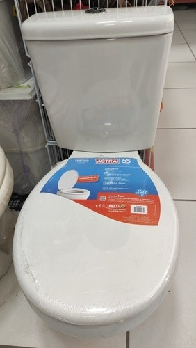 Kit Assento Branco + Caixa De Descarga + Engate + Brinde