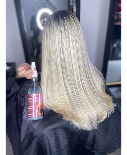 Kit Platinada + Spray Capilar Vinagre De Maçã Tróia Hair
