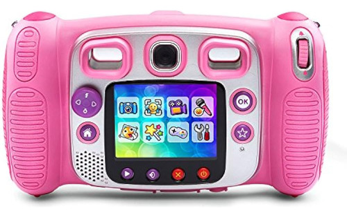 Cámara Selfie Vtech Kidizoom Duo, Exclusiva De Amazon, Rosa