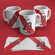 Comprar Plantilla Para Sublimar Taza River Plate Leo Ponzio 23