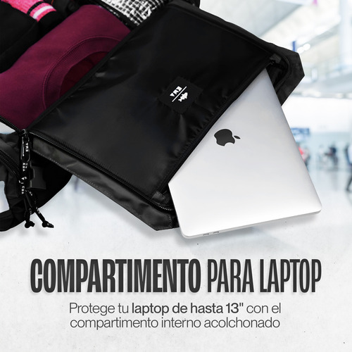 Mochila De Viaje Peregrino 30lts Bolso Impermeable Kma