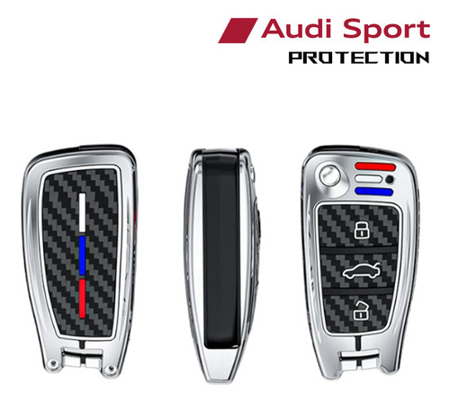 Para Capa Chave Canivete Audi A3 Q3 A1 Proteção Acessórios