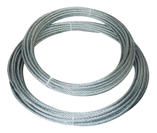 Imagen 3 de 5 de Cable Guaya En Acero Galvanizado De 1/8 (3.18mm) 7x7 150 Mts