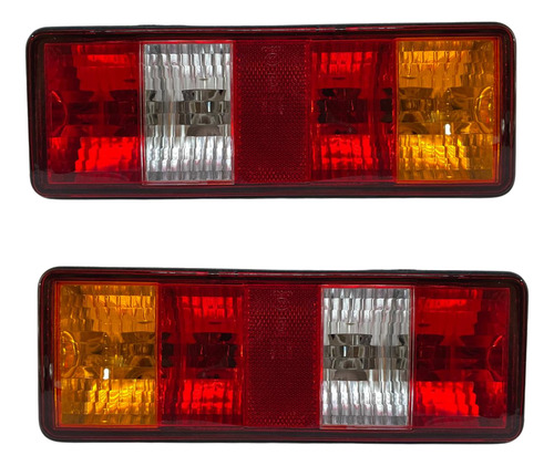 Par De Lanternas Traseiras Direito E Esquerdo Effa V21 E V22