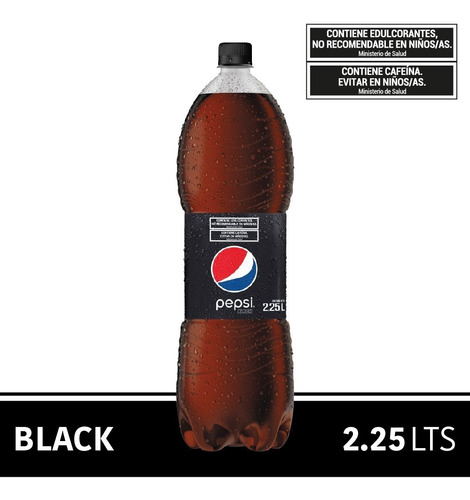 Gaseosa Pepsi Black 2.25L