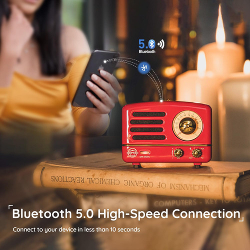 Altavoz De Bluetooth Portátil Muzen, Altavoz Inalámbrico De