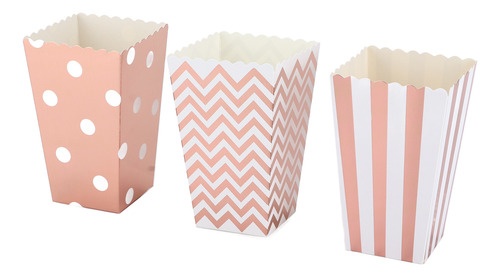 Copos De Pipoca, 36 Unidades, Caixas De Papel, Abertura Supe