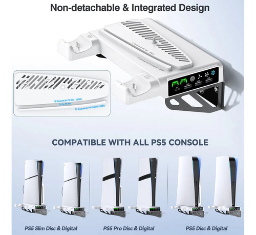 Soporte De Cargador De Pared Para Ps5