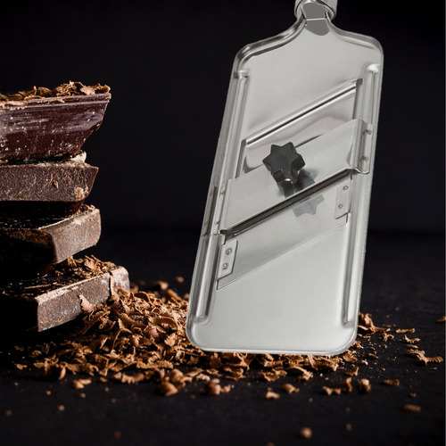 Cortador De Trufas Queso Verdura Hoja Ajustable Acero Inox