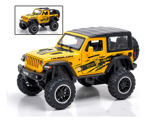 Jeep Wrangler Rubicon Conversión Miniatura Metal Coche 1/20