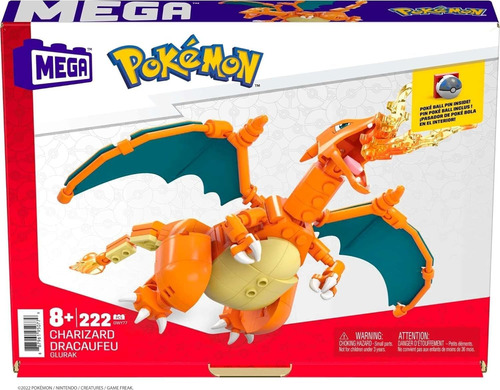 Mega Pokémon Juego De Juguetes De Construcción Charizard Con