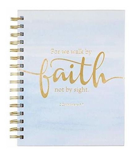 Cuaderno Espiral, Block N Diario De Oración Eccolo Faith, Ta