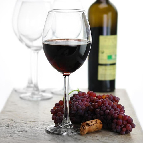 Imagen 4 de 9 de Set X 4 Copa Copon Vaso Vino Vidrio 550 Enoteca Pasabahce
