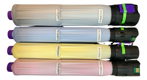 Toner Print Rite Xerox Versalink C8000 Bk Cy Mg Yl