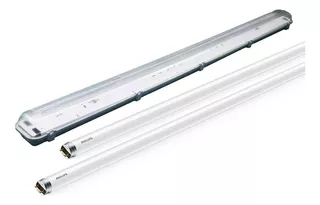 Lampara Hermetica Fluorescentes 120 Cm 2x16w Philips Indiko