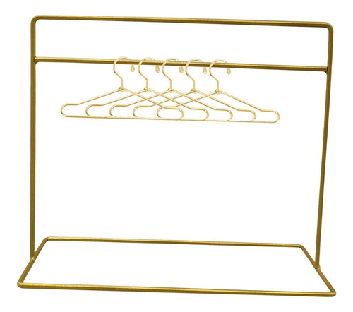 Perchero Para Ropa De Casa De Muñecas Con Soporte Para 5
