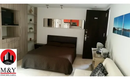 Aparta Estudio Amoblado Por Noche O Por Mes En Envigado-frontera.