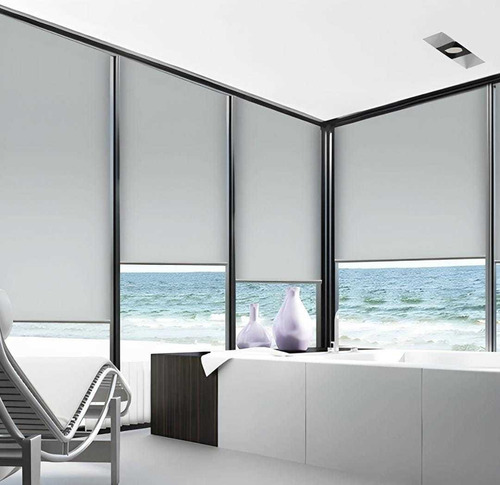 14 Cortinas Rolo Blackout 2,20 L X 1,50 A 100% Blecaute 0%