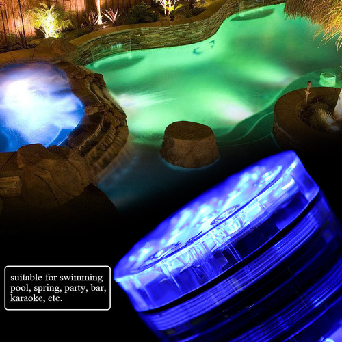 Control Remoto De Lámpara Led Multicolor A Prueba De Agua