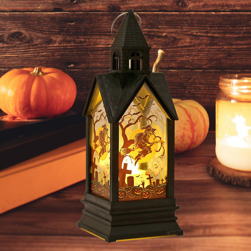 2 Luces De Velas Led De Halloween Para Decoración 2 Piezas