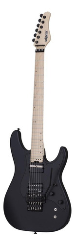 Guitarra eléctrica Schecter Sun Valley Super Shredder FR S de caoba satin black con diapasón de arce
