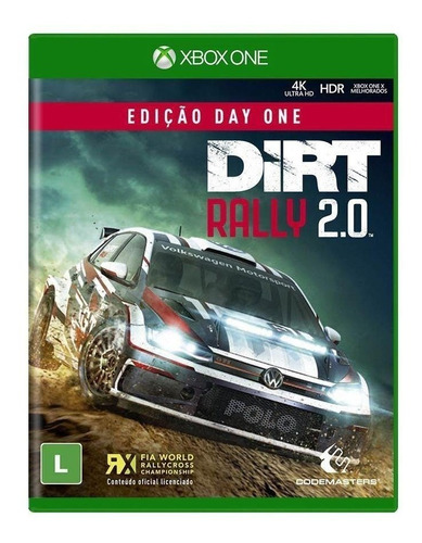 Jogo Dirt Rally 2.0 ( Day One ) - Xbox One - Novo - Física
