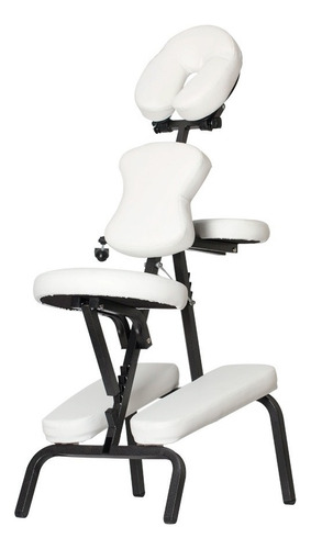 Cadeira De Massagem Shiatsu Quick Massage Dobrável Portátil Cor Branco