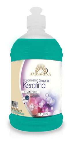 Shampoo Choque De Keratina Ambarina 1l - L a $38400