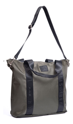Maxi Bag Boss Las Siben H Verde Musgo Lisa