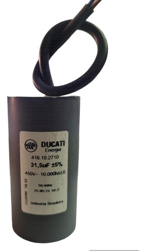 Condensador Permanente 31.5 Uf 450vac 50hz Ducati