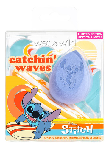 Set Esponja Y Limpiador Wet N Wild Stitch Catchin Waves