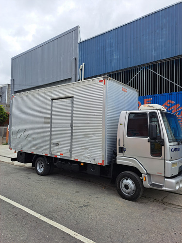 Ford Cargo 815 E Unico Dono Baixo Km Ano 10 Com Bau