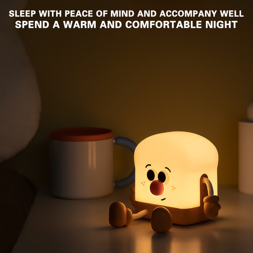 Bonita Lámpara Led De Mesa Moderna Para Dormitorio, Mesita D