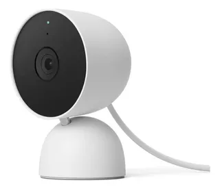 Cámara De Seguridad Con Cable Nest Cam Para Interior Color Blanco