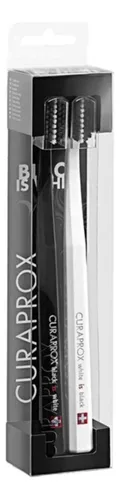 Curaprox Cepillo De Dientes Black Is White, Juego De Cepillo
