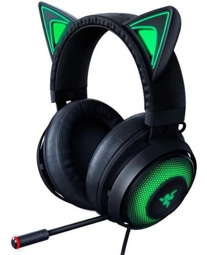 Audifonos Gamer Razer Kraken Kitty Chroma Negro Usb