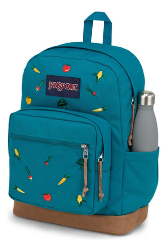 Mochila Jansport Right Pack Expressions Con Verduras Bordada