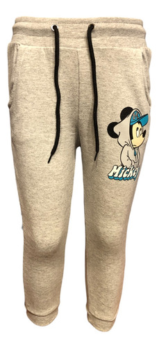 Pantalon Jogging Disney Mickey Mouse Rustico Niño Nene