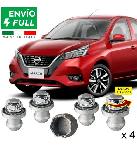 Birlos Seguridad Nissan March Advance Dua 2018 Nuevos