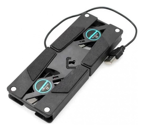 Suporte Base Notebook Com Cooler Usb De Ventilação