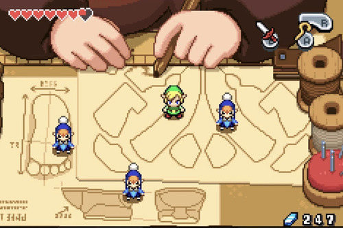 Zelda Minish Cap Gba Nintendo Re-pro Español Ingles