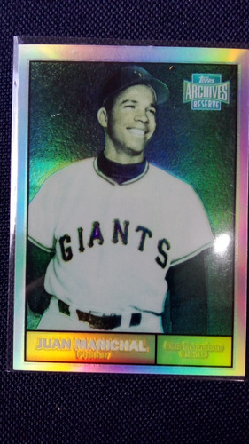 Tarjeta De Juan Marichal Hof 1983 N2 