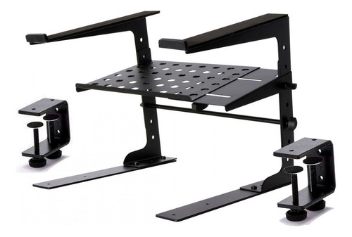 Soporte Ajustable Para Notebooks Y Netbooks Prodb Dj Stand Lps1b Negro