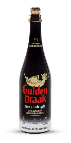 Cerveza Gulden Draak 9000 Quadruple 10,5° 750ml